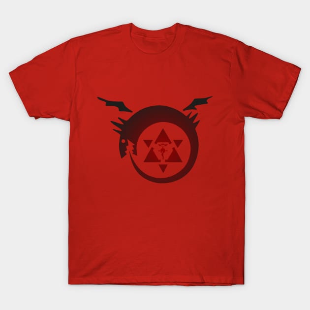 Full Metal Alchimist - ouroboros T-Shirt by Aonaka